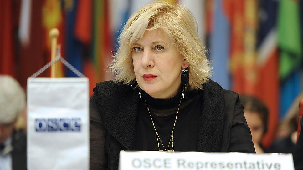 Представитель ОБСЕ по свободе СМИ Дуня Миятович