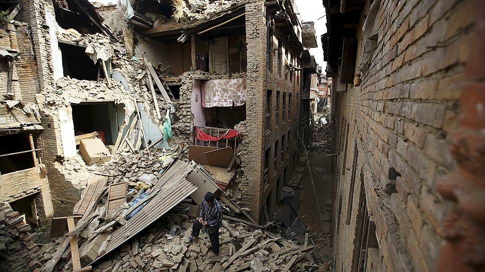 В Непале произошло новое мощное землетрясение