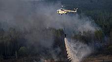 В районе Чернобыля горит 400 га леса