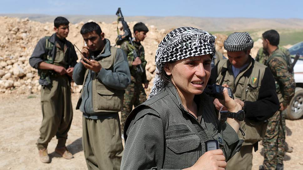 Сегодня в Западном Курдистане действует целое женское подразделение «Народной самообороны Сирии» 