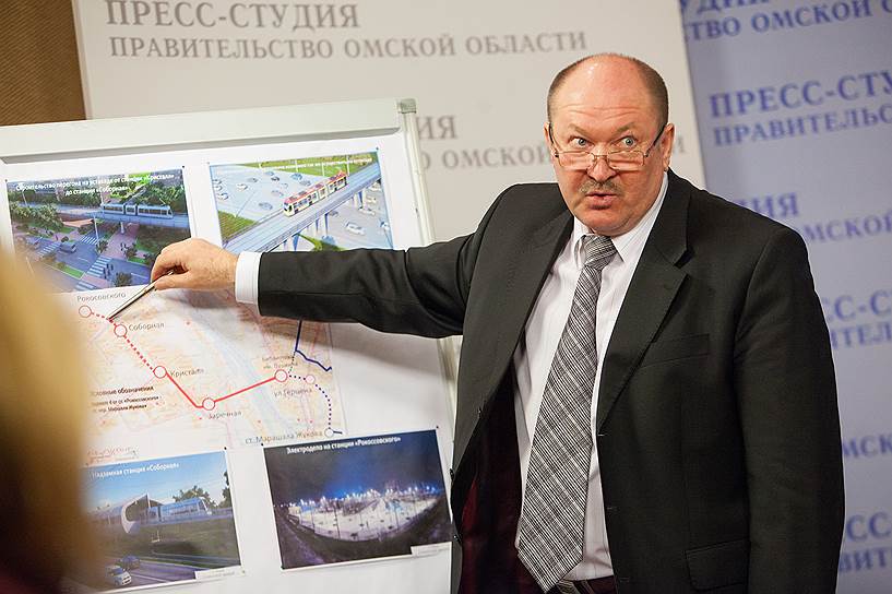 Министр развития транспортного комплекса Омской области Олег Илюшин