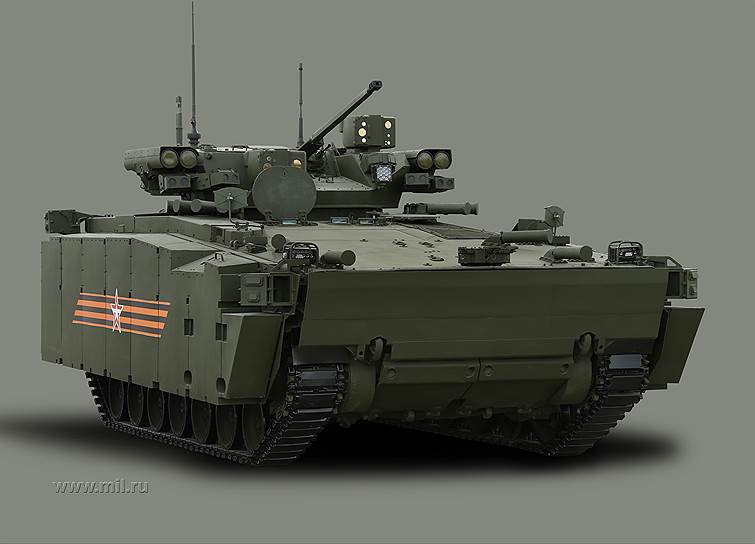 Боевая машина пехоты «Курганец-25». Предназначен для транспортировки подразделений, их огневой поддержки в бою, уничтожения живой силы, противотанковых средств и легкобронированной техники противника