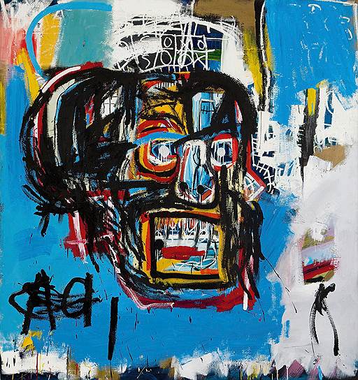 $110,6 млн. Жан-Мишель Баския. Без названия. Продана на вечерних торгах современного искусства Sotheby&#39;s в Нью-Йорке 18 мая 2017 года
