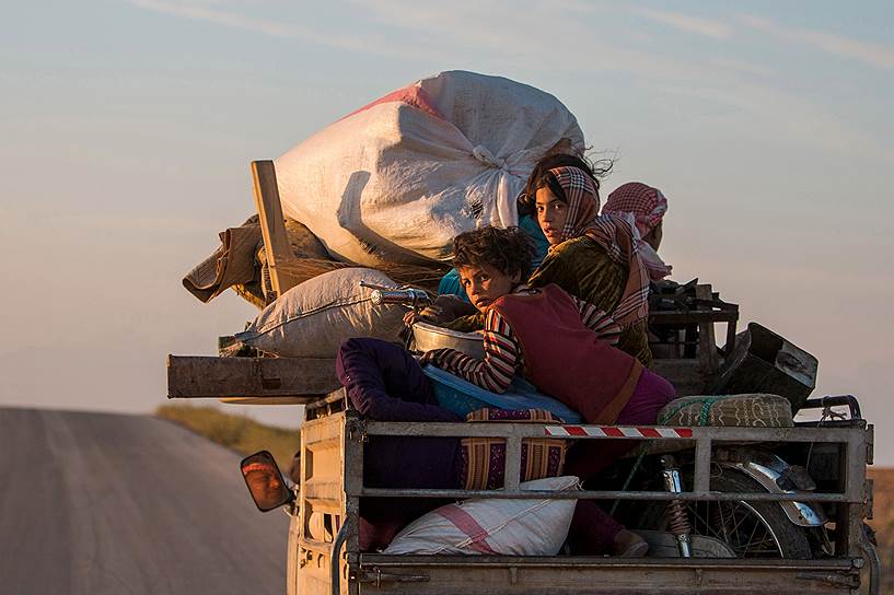 Рас-эль-Айн, Сирия. Жители возвращаются в свои дома после освобождения города от боевиков «Исламского государства»