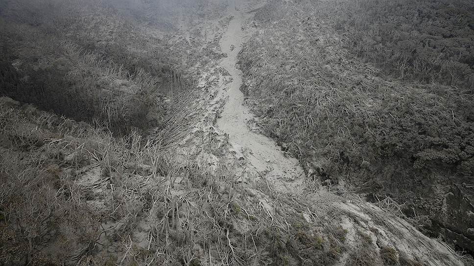 Остров Кутиноэрабу, Япония. Последствия извержения вулкана Синдакэ