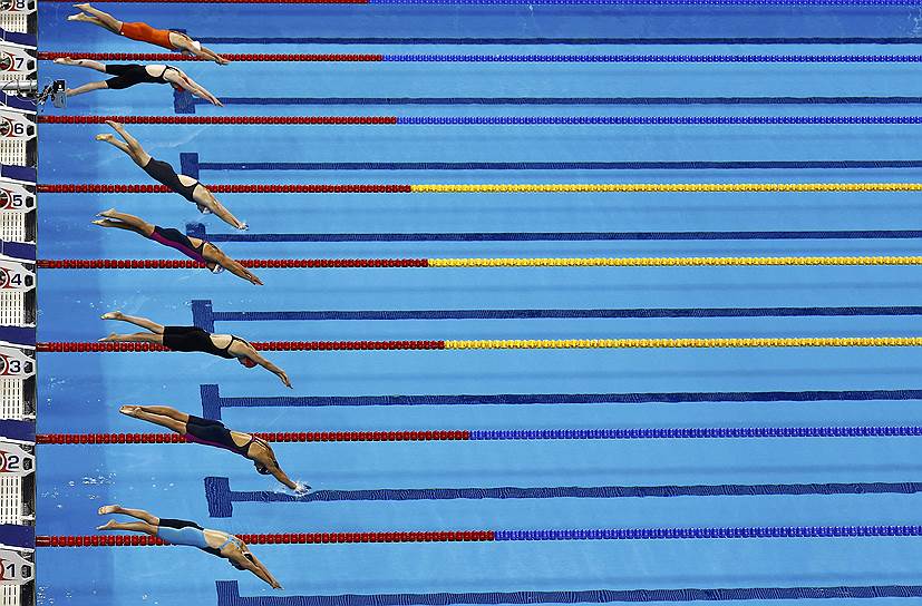 9 место: сборная России по плаванию (5 очков)&lt;br>Первое место в медальном зачете Европейских игр