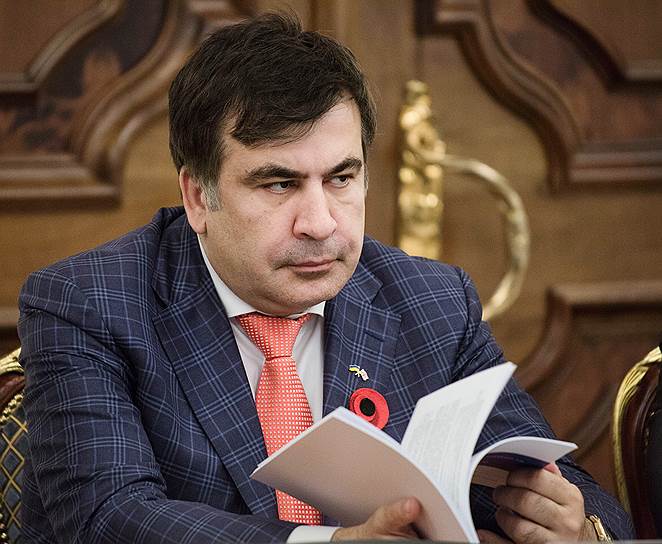 Губернатор Одесской области Михаил Саакашвили 