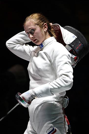 Шпажистка Татьяна Гудкова, 1993 г.р. Чемпионка мира (2014, командные соревнования)