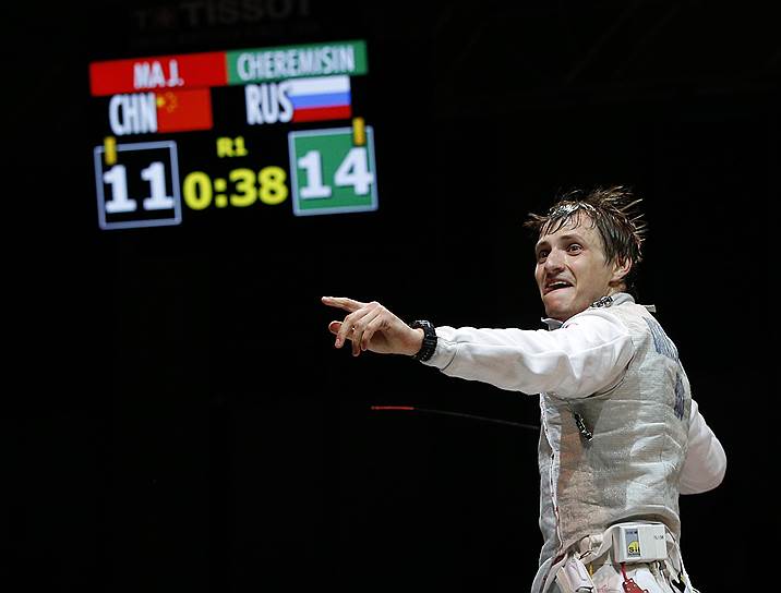 Рапирист Алексей Черемисинов, 1985 г.р. Чемпион мира (2014), чемпион Европы (2012)