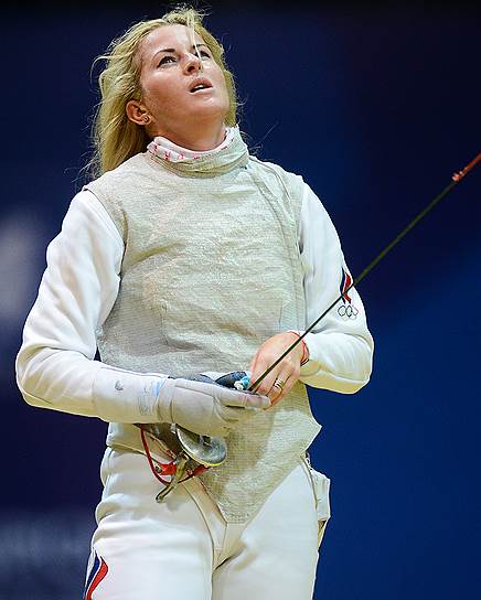 Рапиристка Инна Дериглазова, 1990 г.р. Чемпионка мира (2011, командные), чемпионка Европы