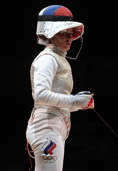 Рапиристка Лариса Коробейникова, 1987. Чемпионка мира (2011, командные), двукратная чемпионка России (2009, 2015)
