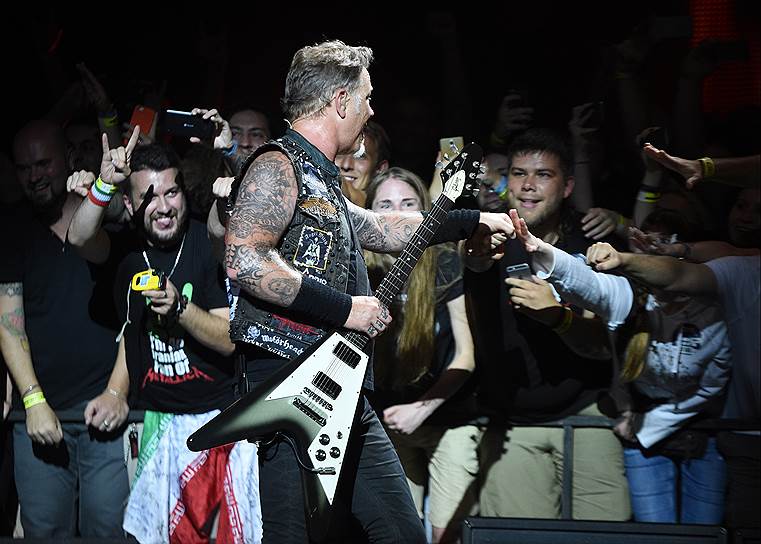 Лидер группы Metallica Джеймс Хэтфилд