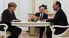 Владимир Путин обеспокоен «наращиванием вооруженных сил Украины» в Донбассе