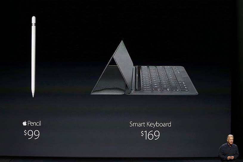 Стилус Apple Pencil обойдется в $99, клавиатура Smart Keyboard -- $169
