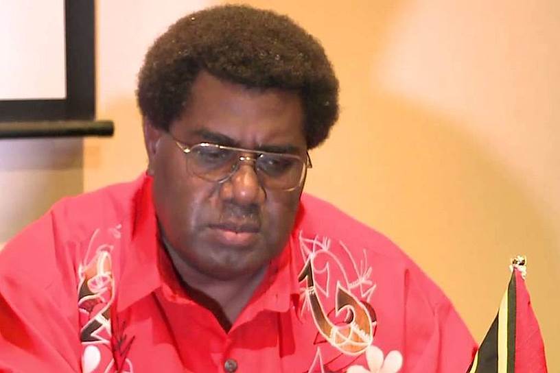 Cпикера парламента Вануату Марселлино Пипите