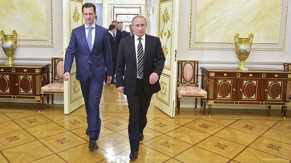 Торжественный вечер Башара Асада в Кремле