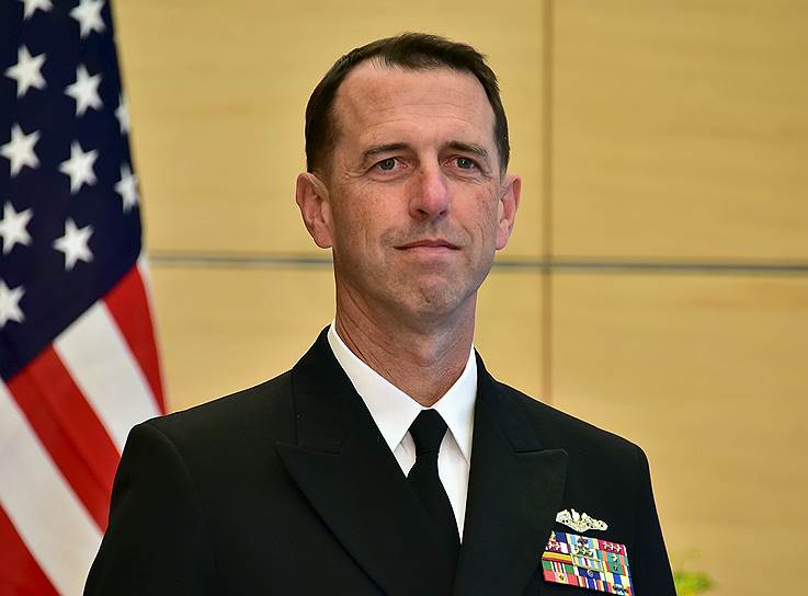 Начальник штаба ВМС США адмирал Джон Ричардсон
