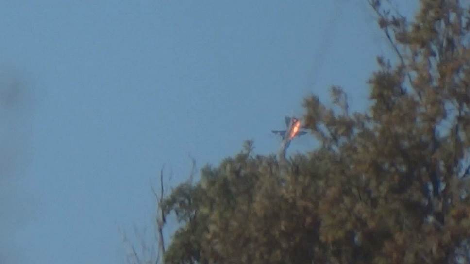 24 ноября. Российский бомбардировщик Су-24 сбит ВВС Турции
