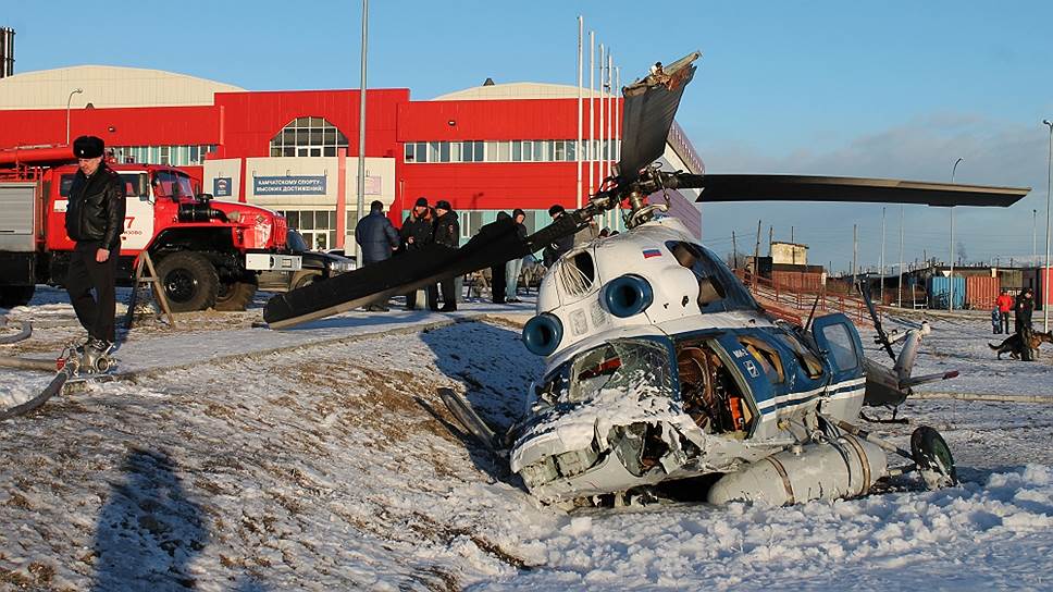 На Камчатке вертолет Ми-2 совершил жесткую посадку – Происшествия –  Коммерсантъ