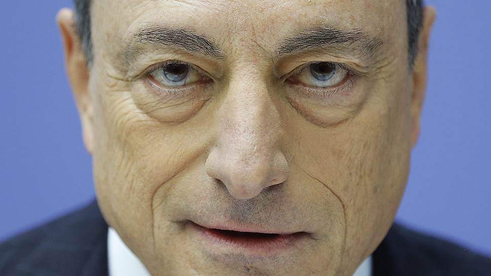 Марио Драги мягко поднял курс евро