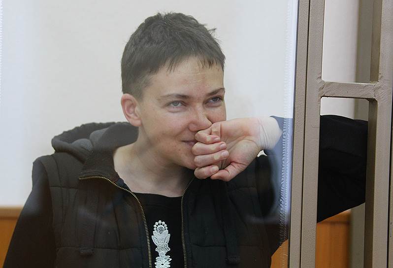 Украинская военнослужащая Надежда Савченко