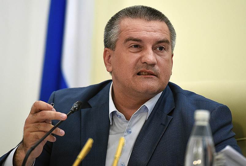Глава Республики Крым (РК), председатель Совета министров РК Сергей Аксенов