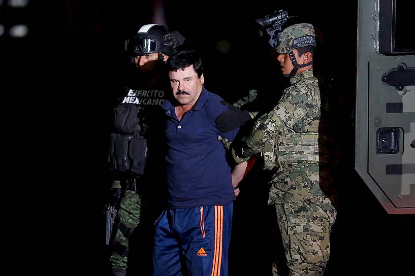 Известный мексиканский наркобарон Хоакин Гусман Лоэра, прозванный Эль-Чапо (Коротышка)