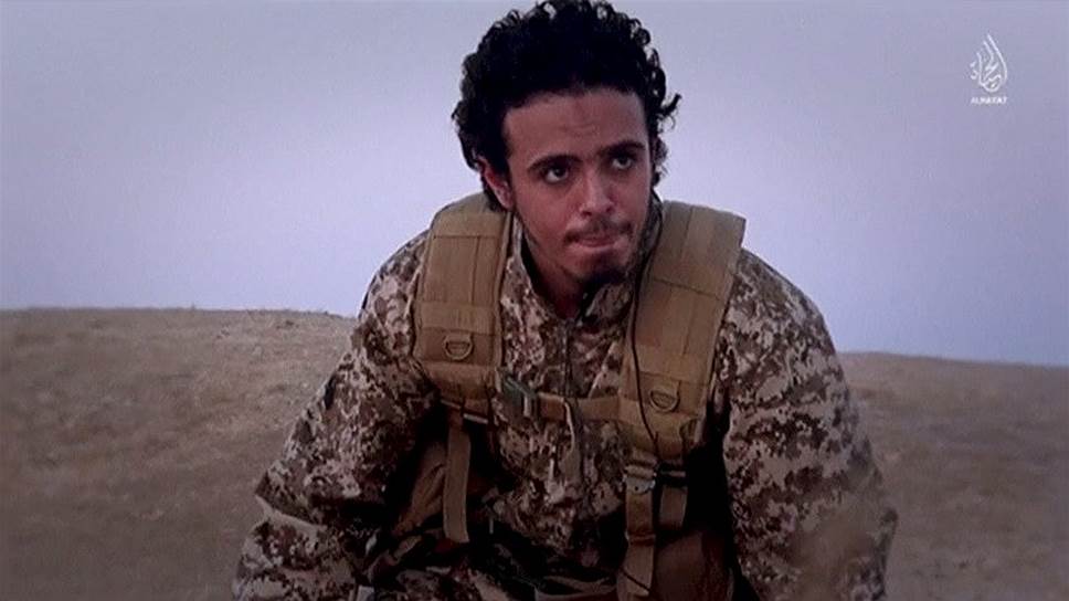 Один из боевиков ИГ Аму Муджагед Аль-Бальджики