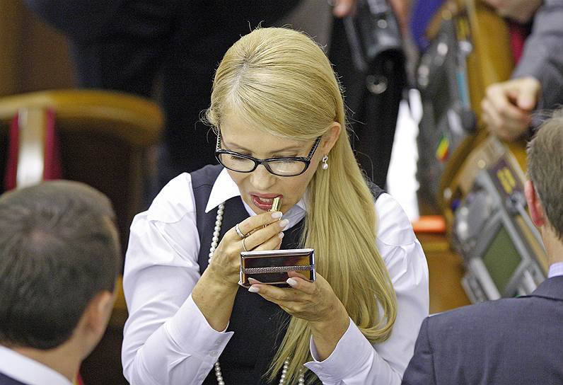 Экс-премьер Украины, глава партии «Батькивщина» Юлия Тимошенко