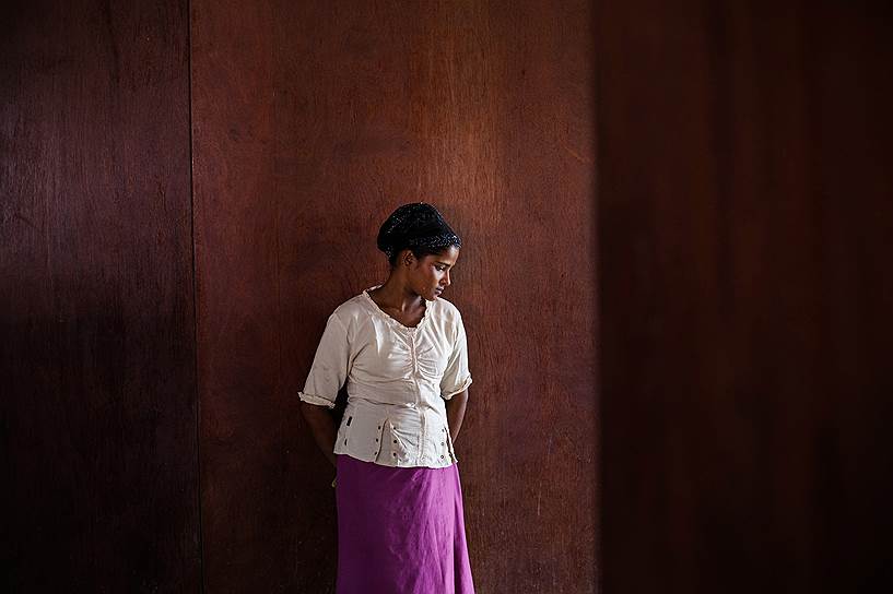 22-летняя беженка из Мьянмы в Индонезии