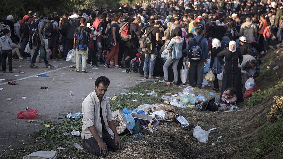 Беженцам поставят заслон на Балканах