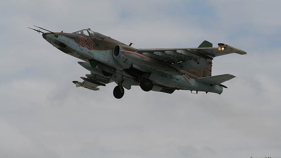 В Ставропольском крае разбился штурмовик Су-25