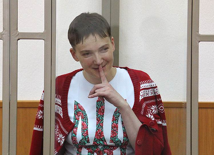 3 марта. Надежда Савченко объявила сухую голодовку из-за переноса ее последнего слова