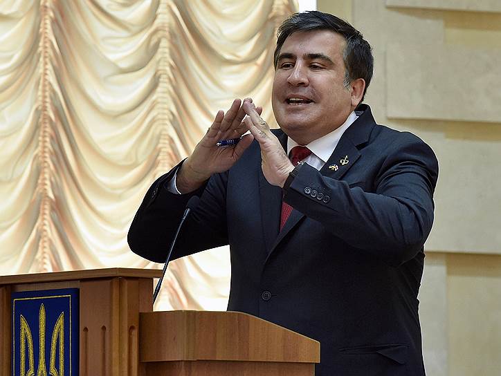 Председатель Одесской областной государственной администрации Михаил Саакашвили