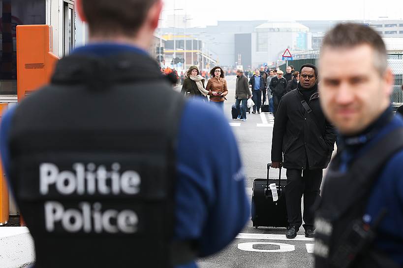 Эвакуация из аэропорта Брюсселя