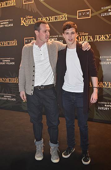 Актер Игорь Верник (слева) с сыном