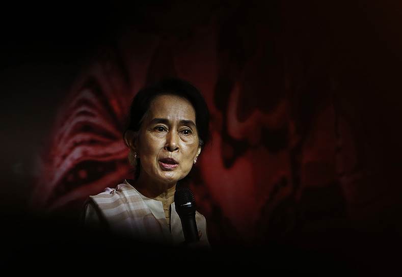 Лауреат Нобелевской премии мира, государственный советник Мьянмы Аун Сан Су Чжи — 2,2%