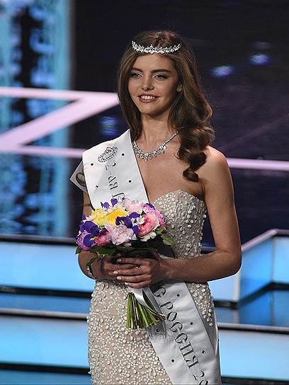 Вторая вице-мисс Россия 2016 Юлия Хорошавина (Киров) в финале конкурса 