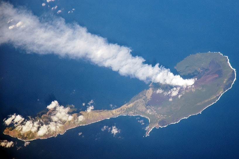 2012 год. Извержение вулкана на острове Паган