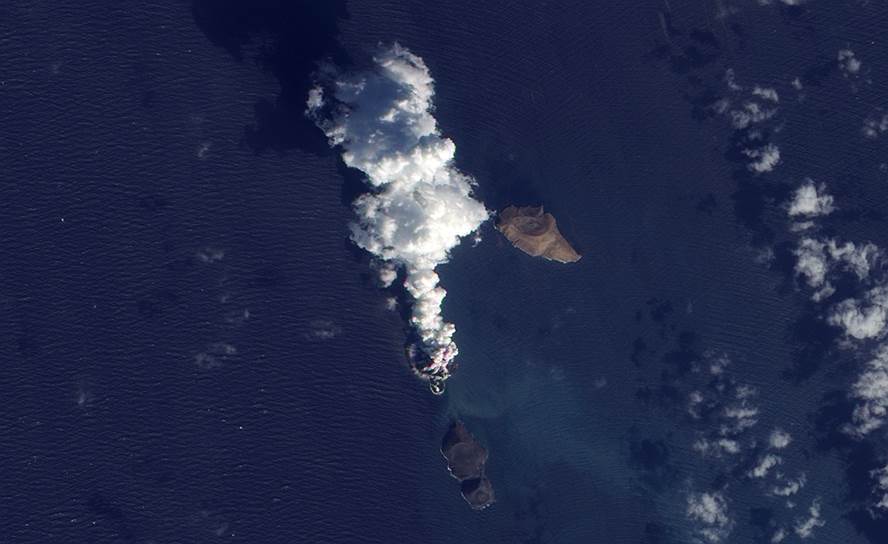 2011 год. Извержение вулкана в Красном море