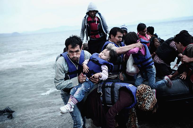 Ангелос Тзортзинис, Греция. Победитель в категории Current Affairs. Фотоистория, документирующая жизнь мигрантов на пути в Европу