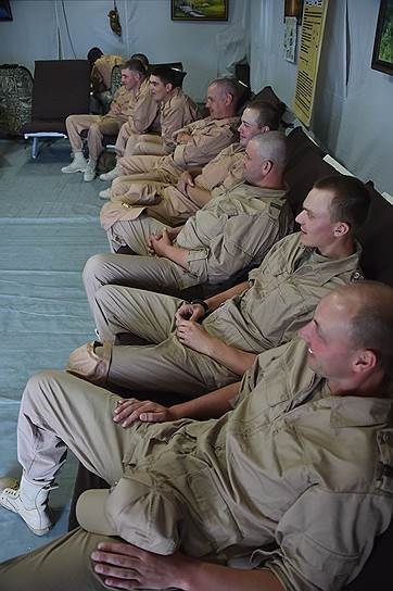 Российские военнослужащие на авиабазе «Хмеймим»