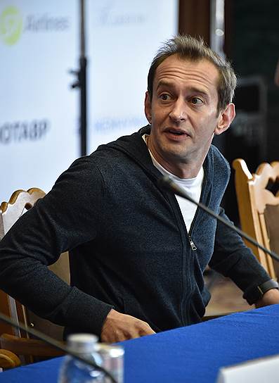 Актер Константин Хабенский на пресс-конференции фильма «Коллектор»