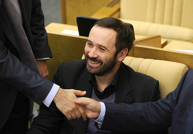 Бывший депутат от «Справедливой России» Илья Пономарев