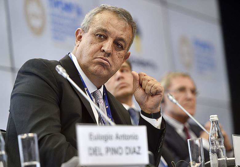 Министр народной власти нефтяной и горнодобывающей промышленности Венесуэлы Эулохио Антонио Дель Пино Диаз 