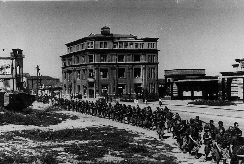 Украина, Ворошиловград (ныне — Луганск). Оккупация продолжалась с 17 июля 1942 года по 14 февраля 1943 года