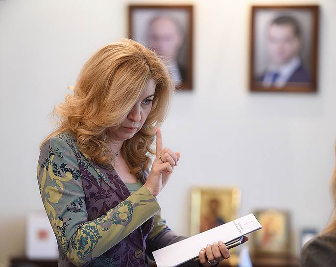 Глава Федерального фонда обязательного медицинского страхования (ФОМС) Наталья Стадченко