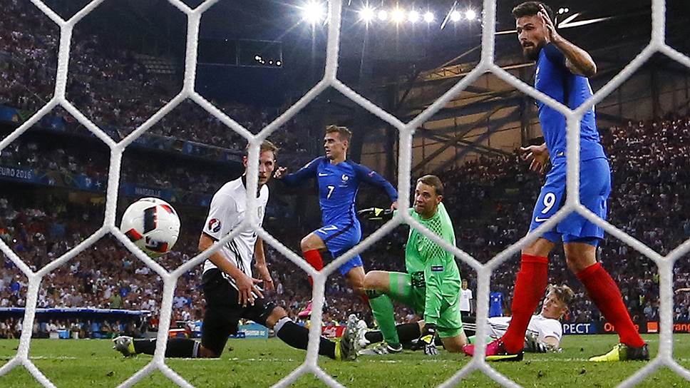 Как дубль Антуана Гризманна принес Франции победу над Германией в полуфинале Евро
