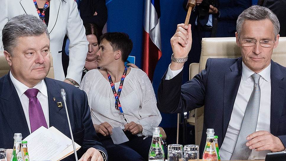 Как Надежда Савченко выступила «на полях» Варшавского саммита