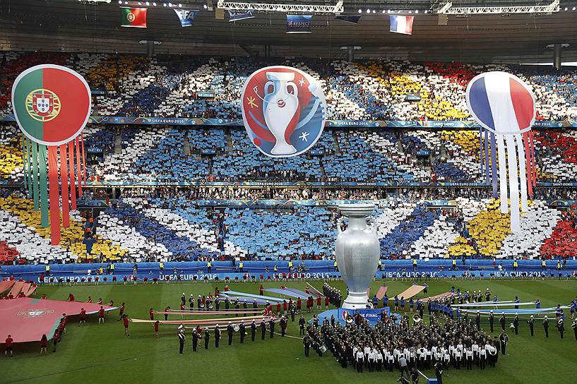Церемония закрытия чемпионата Европы по футболу 2016 года